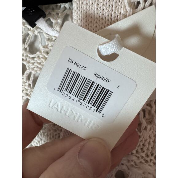 Jonathan Simkhai Joyce Cardigan Bone Multi Womens Size Large NWT $445 - Picture 13 of 16